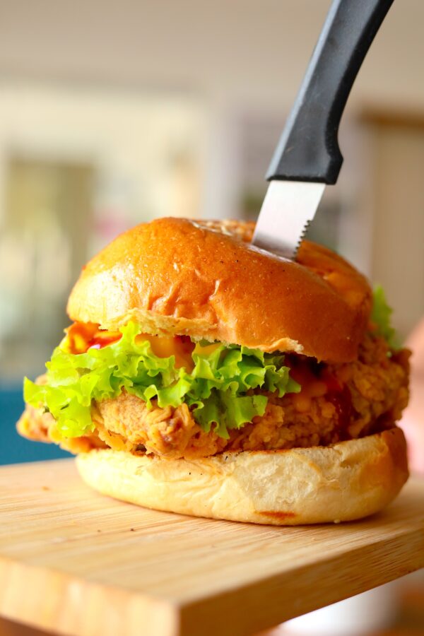 Monster Crispy Chicken Burger