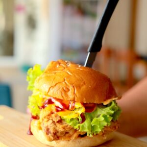 Monster Crispy Chicken Burger