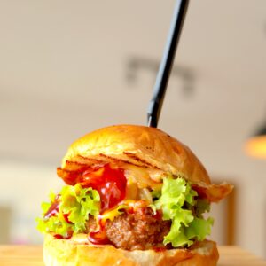 Hashtag’s Quarter Pounder Beef Burger