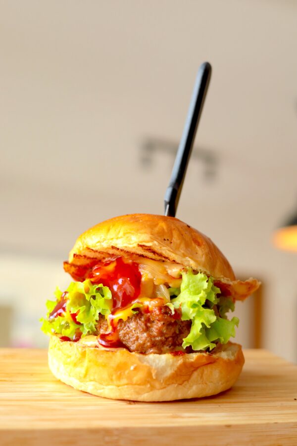Hashtag's Quarter Pounder Beef Burger