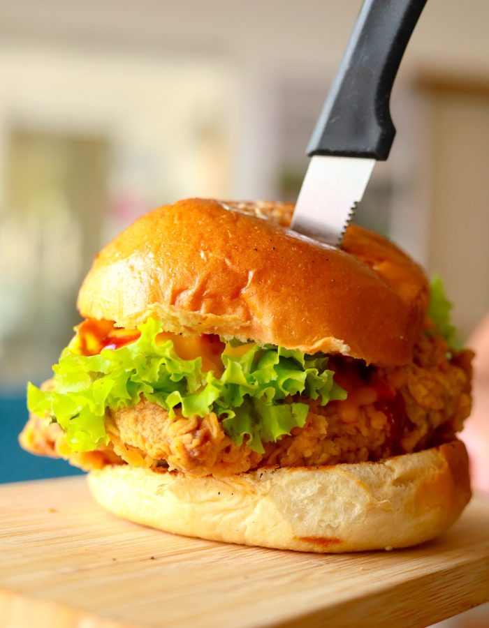 Monster Crispy Chicken Burger